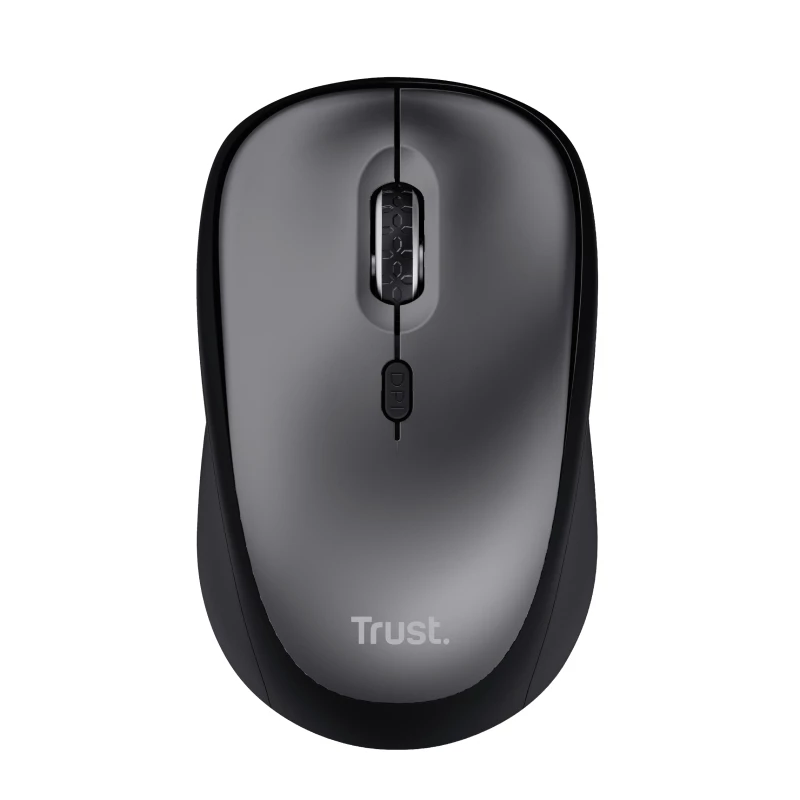 Trust Yvi+ tylus belaidis pelė dešinei rankai, optinis, RF belaidis, 1600 DPI, juoda
