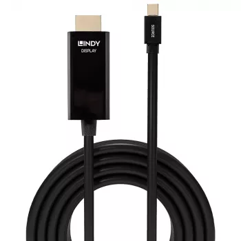Lindy 3 m Mini DisplayPort į HDMI 10.2 Gb/s laidas