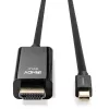 Lindy 3 m Mini DisplayPort į HDMI 10.2 Gb/s laidas