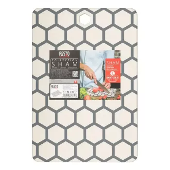 Pjaustymo lenta Resto Kitchenware 95403 stačiakampė plastikinė pilkai balta