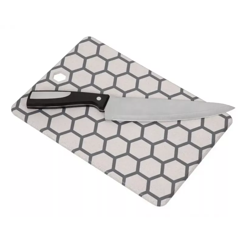 Pjaustymo lenta Resto Kitchenware 95403 stačiakampė plastikinė pilkai balta