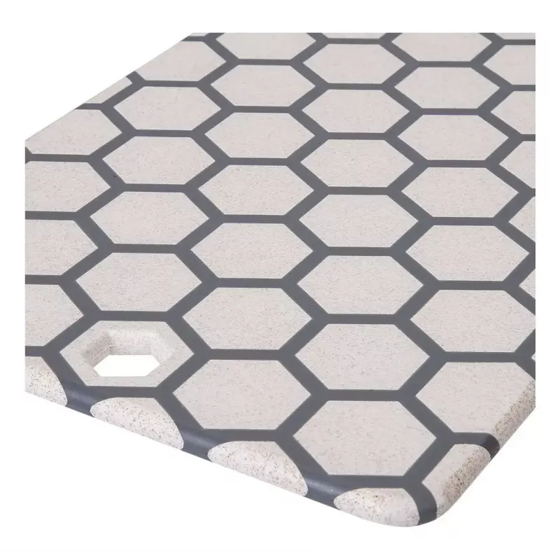Pjaustymo lenta Resto Kitchenware 95403 stačiakampė plastikinė pilkai balta