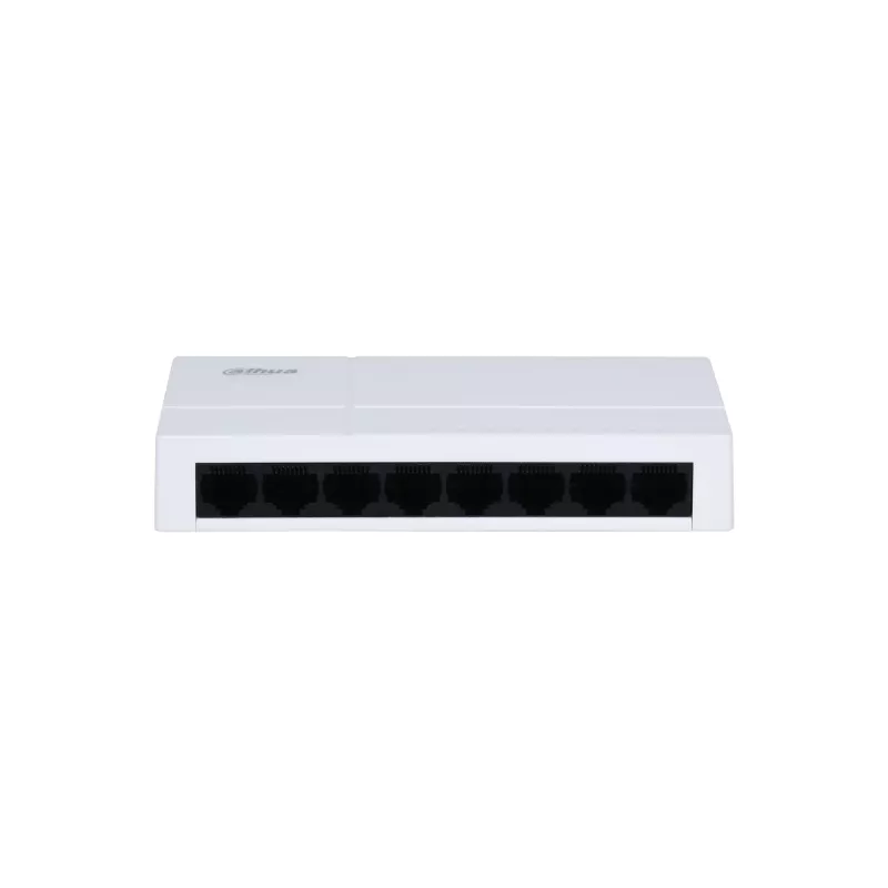 Dahua Technology PFS3008-8GT-L nevaldomas L2 Gigabit Ethernet jungiklis, 8 prievadai, baltas