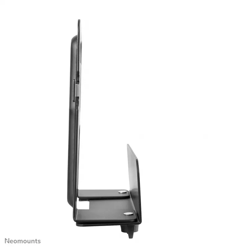 Neomounts AWL-450BL medijos grotuvo laikiklis, universalus, tinka ir Apple TV, 5 kg, gylis 47–76 mm, 128 mm, plienas, juodas