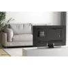 Neomounts AWL-450BL medijos grotuvo laikiklis, universalus, tinka ir Apple TV, 5 kg, gylis 47–76 mm, 128 mm, plienas, juodas