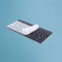 R-Go Tools R-Go Hygienic keyboard cover (US išdėstymui), klaviatūros dangtelis, silikonas, 108 mm, 279 mm, 16 g, permatomas