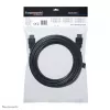 Neomounts HDMI15MM HDMI laidas - 5 metrai, 5 m, HDMI A tipo (standartinis), HDMI A tipo (standartinis), 10.2 Gbit/s, Juoda