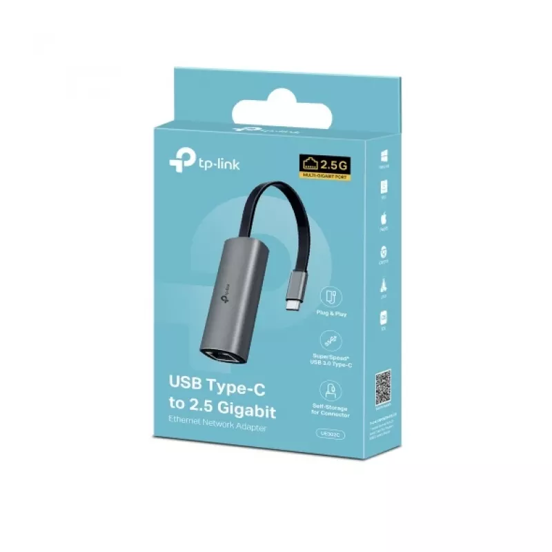 TP-Link UE302C tinklo adapteris Ethernet 2500 Mbit/s