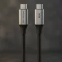 USB-C į USB-C laidas EcoFlow EFA-240W-C-C-CABLE-EU, 240W, nailono pynė