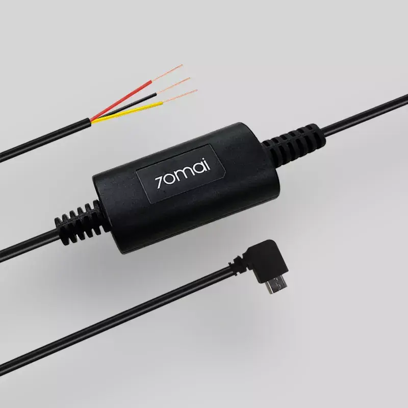 70mai Hardwire Kit UP02 – nuolatinio maitinimo adapteris automobilio vaizdo registratoriui su Micro USB