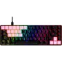 HyperX Rubber Keycaps Gaming Accessory Kit rausvos spalvos US išdėstymas, skirtas HyperX ir Cherry MX tipo jungikliams