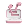 Trust Primo Headset belaidės ausinės True Wireless Stereo (TWS) į ausį, skambučiai/muzika Bluetooth, rožinės spalvos