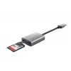 Trust Dalyx SD ir microSD kortelių skaitytuvas USB 3.2 Gen 1, aliuminis