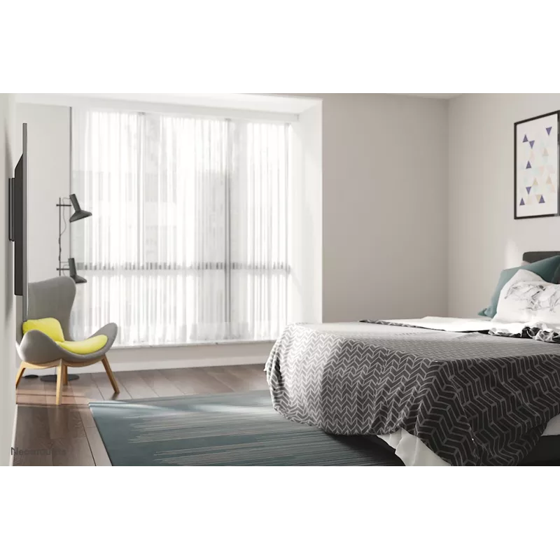 Neomounts FPMA-W110BLACK sieninis TV laikiklis 10-40 colių – itin plokščias