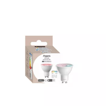 AQARA LED Lemputė T2 (GU10, RGB CCT) (LB-L03D) – Zigbee ir Thread RGB+CCT LED lemputė