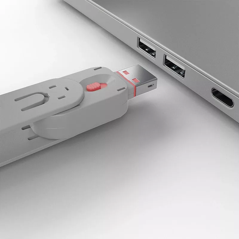 USB prievadų blokatorius Lindy USB Port Blocker, 4 vienetų rinkinys, spalvų kodas Rožinė