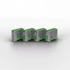 USB prievadų blokatorius Lindy USB Port Blocker, 4 vnt., žalios spalvos kodavimas