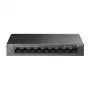 TP-Link LiteWave LS109P tinklo jungiklis nevaldomas Fast Ethernet (10/100) Power over Ethernet (PoE) juodas