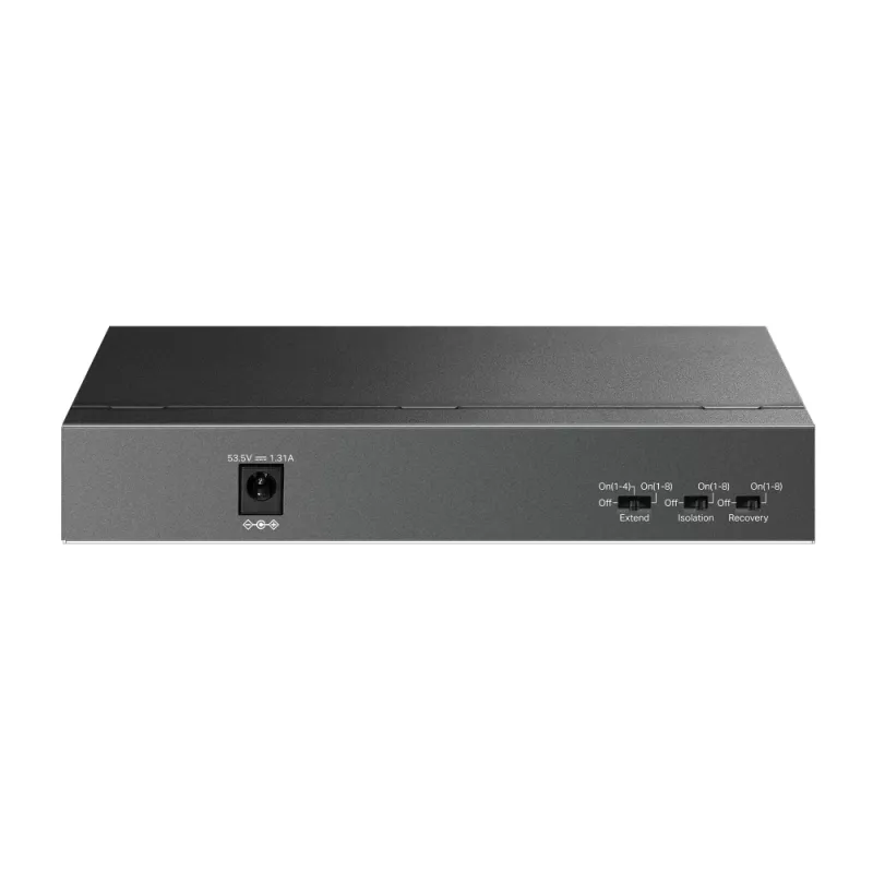 TP-Link LiteWave LS109P tinklo jungiklis nevaldomas Fast Ethernet (10/100) Power over Ethernet (PoE) juodas