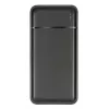 Nešiojamas maitinimo blokas Rivacase VA2102 Ličio polimeras 20000 mAh, Quick Charge 3.0, 2×USB-A + 1×USB-C, 22,5 W, juodas