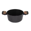 Resto Kitchenware Mon 2.6 L apvalus puodas su 4 sluoksnių PFLUON nelipnia danga