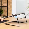 R-Go Tools stovas nešiojamam kompiuteriui R-Go Steel Office, tinka 10-22 colių, juodas