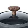 Resto Kitchenware Ran 2.4 L apvalus juodas medinis