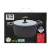Resto Kitchenware Ran 2.4 L apvalus juodas medinis