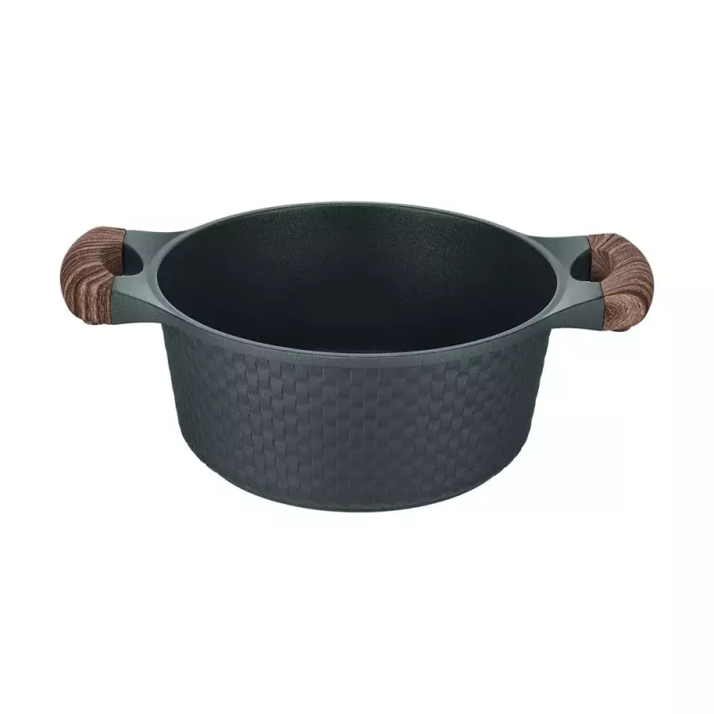 Resto Kitchenware Ran 2.4 L apvalus juodas medinis