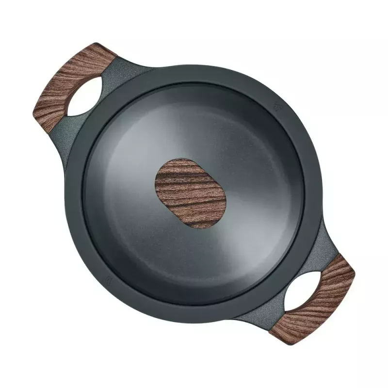 Resto Kitchenware Ran 2.4 L apvalus juodas medinis