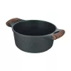 Resto Kitchenware Ran 2.4 L apvalus juodas medinis