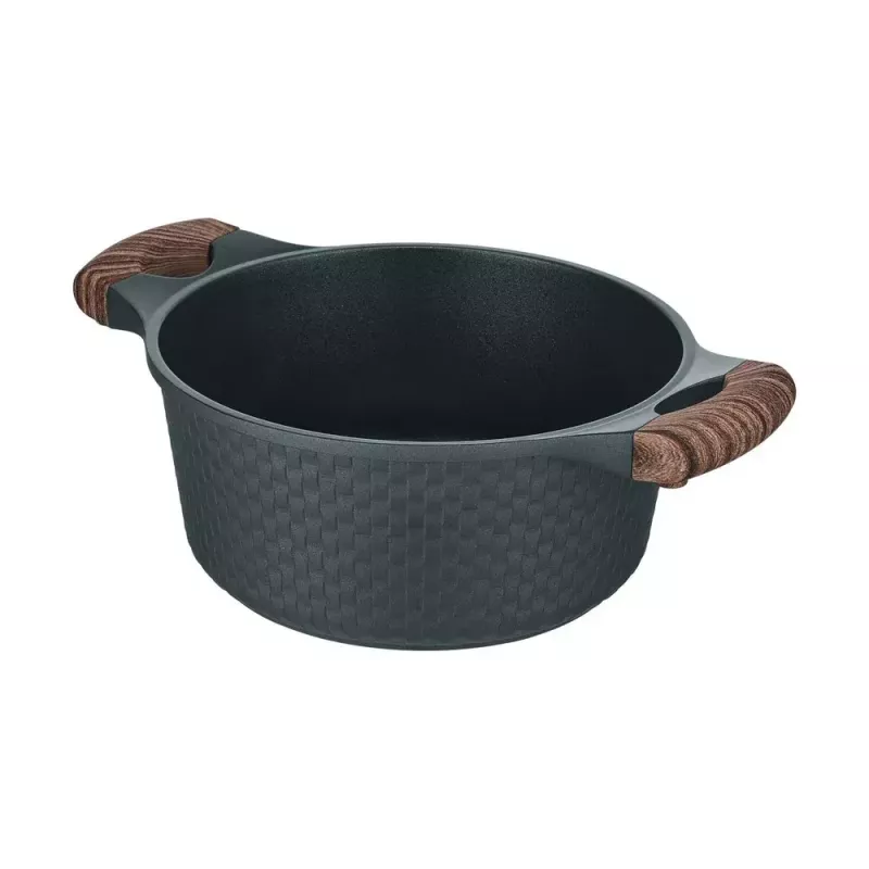 Resto Kitchenware Ran 2.4 L apvalus juodas medinis