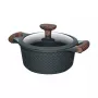 Resto Kitchenware Ran 2.4 L apvalus juodas medinis
