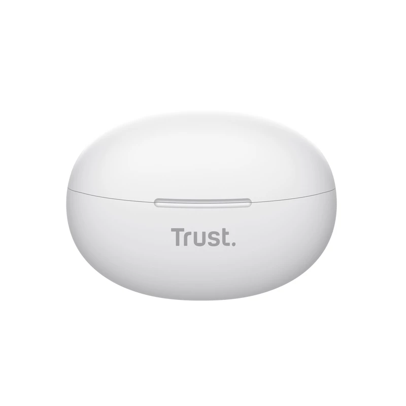 Trust Yavi belaidžiai ausinukai True Wireless Stereo (TWS) į ausį Skambučiai/Muzika USB Type-C Balti