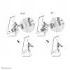 Neomounts FPMA-VESAMAC2127 iMac VESA adapteris, sidabrinis, plieninis, 15 kg, 100 x 100, 75 x 75 mm, 730 g
