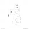 Neomounts FPMA-VESAMAC2127 iMac VESA adapteris, sidabrinis, plieninis, 15 kg, 100 x 100, 75 x 75 mm, 730 g