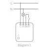 Aqara Smart Home vieno jungiklio modulis T1, be nulinio laido (SSM-U02)