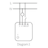 Aqara Smart Home vieno jungiklio modulis T1, be nulinio laido (SSM-U02)