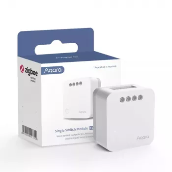 Aqara Smart Home vieno jungiklio modulis T1, be nulinio laido (SSM-U02)