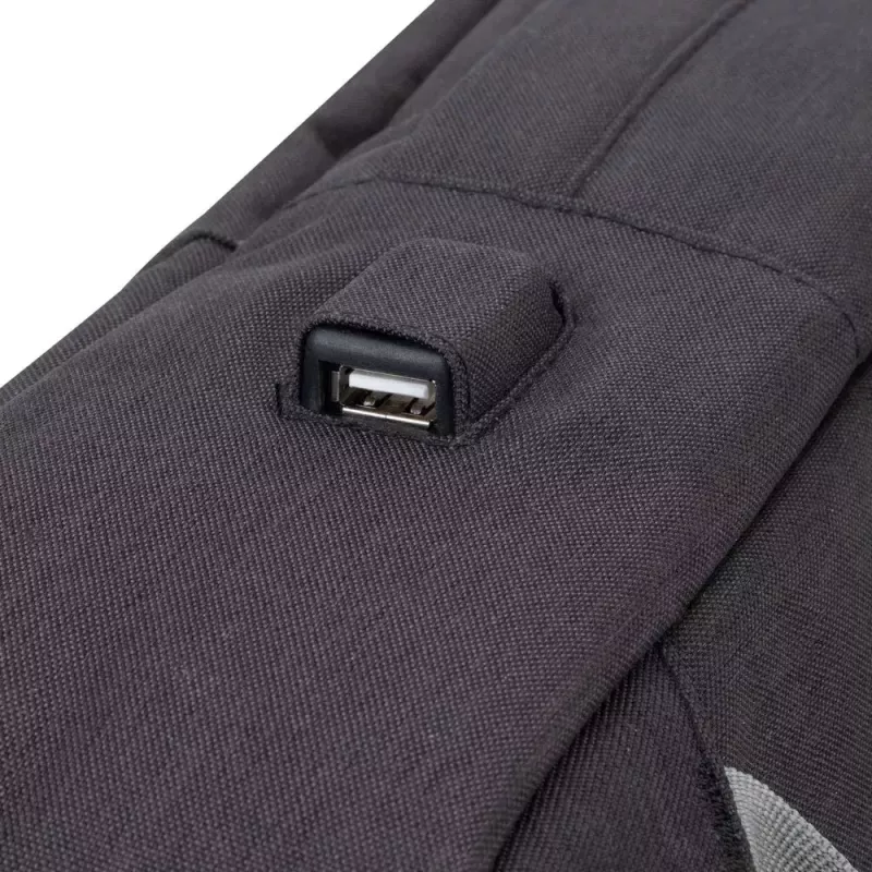 Kuprinė Rivacase 7562 39,6 cm (15,6 colio) Juoda Pilka
