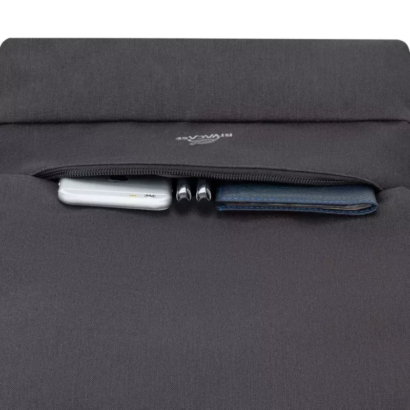 Kuprinė Rivacase 7562 39,6 cm (15,6 colio) Juoda Pilka