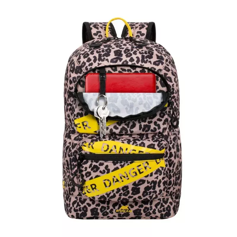 Rivacase 5421 Urban kuprinė nešiojamiesiems kompiuteriams 13,3 colio (33,8 cm), 14 l, leopardinė