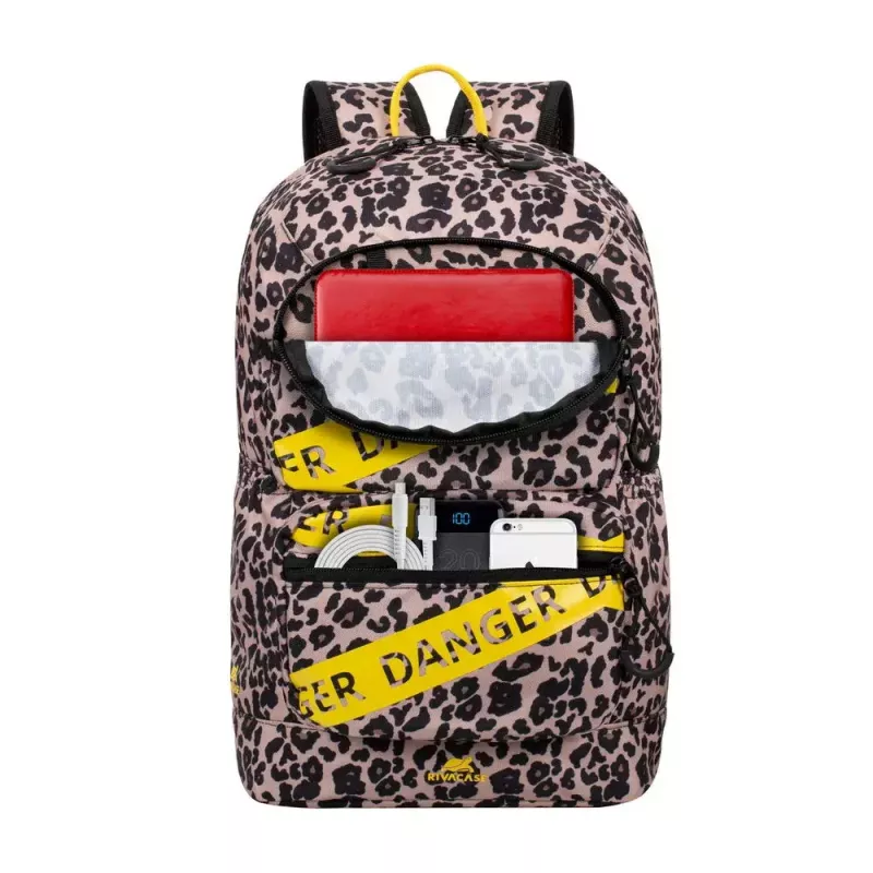 Rivacase 5421 Urban kuprinė nešiojamiesiems kompiuteriams 13,3 colio (33,8 cm), 14 l, leopardinė