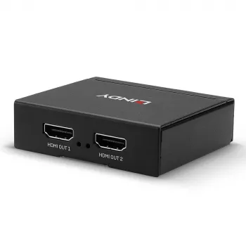 Lindy HDMI 4K skirstytuvas 2 prievadai 3D, 2160p30