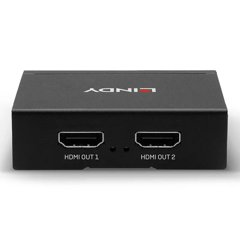 Lindy HDMI 4K skirstytuvas 2 prievadai 3D, 2160p30