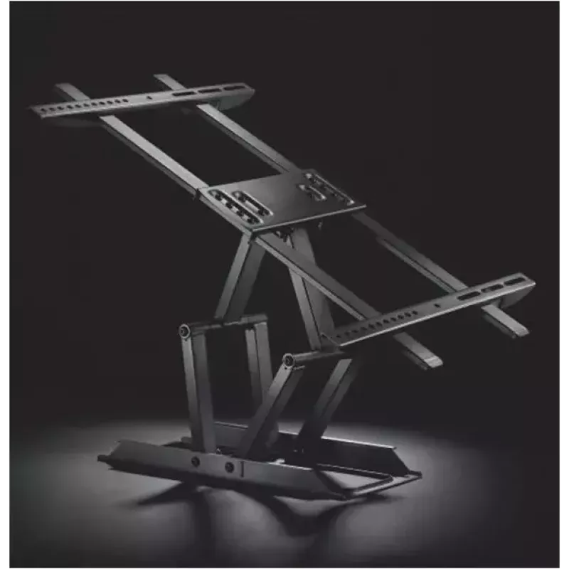 Sieninis TV laikiklis Gembird WM-80ST-02 – fiksuotas/pakreipiamas, 37–80 colių, VESA iki 600x400, 60 kg, juodas