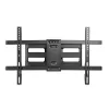 Sieninis TV laikiklis Gembird WM-80ST-02 – fiksuotas/pakreipiamas, 37–80 colių, VESA iki 600x400, 60 kg, juodas