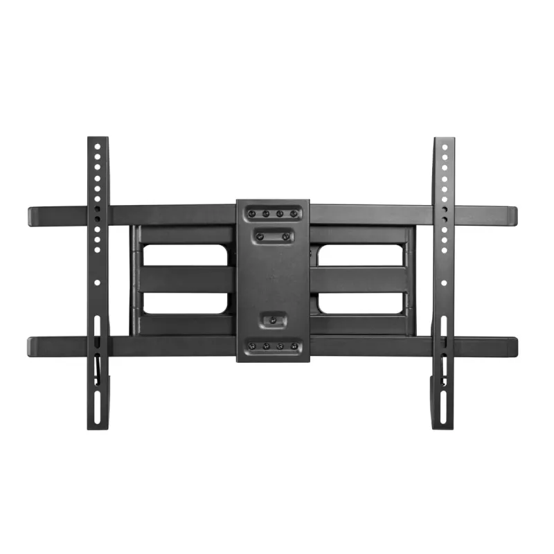 Sieninis TV laikiklis Gembird WM-80ST-02 – fiksuotas/pakreipiamas, 37–80 colių, VESA iki 600x400, 60 kg, juodas