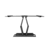 Sieninis TV laikiklis Gembird WM-80ST-02 – fiksuotas/pakreipiamas, 37–80 colių, VESA iki 600x400, 60 kg, juodas