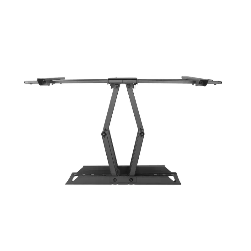 Sieninis TV laikiklis Gembird WM-80ST-02 – fiksuotas/pakreipiamas, 37–80 colių, VESA iki 600x400, 60 kg, juodas